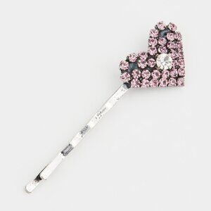 DANNIJO Amari Crystal Heart Bobby Pin